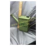 Modern metal water can