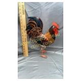 Metal art rooster