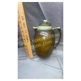 Pfaltzgraff green drip pitcher