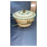 Vintage tin candy box