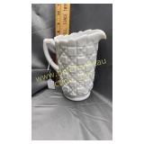 Westmoreland old quilt pattern pitcher