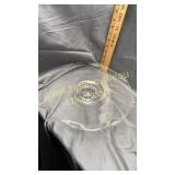 Large candle wick platter