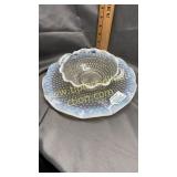 Moonstone plate and dish