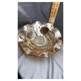 Carnival Iris & Herringbone bowl