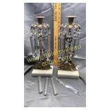 Candelabras with prisms
