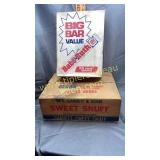 Vintage baby Ruth and Garrett snuff boxes