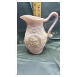 Pink cameo style pitcher