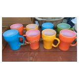 8 fireking coffee mugs