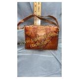 Vintage alligator hand bag