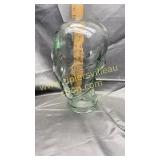 Glass wig stand