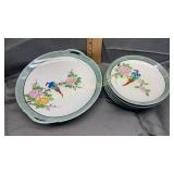 Old Japan lusterware set