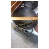 Cast iron wok