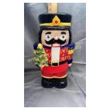 Nutcracker cookie jar
