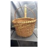 Large split oak basket