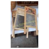3 lingerie wash boards