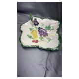 Southern pottery blue ridge tidbit tray