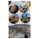 4 John Deere and farm collector plates