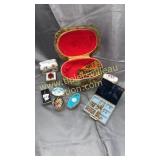 Trinket boxes, pill boxes, earring caddy
