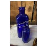 Cobalt bottles