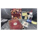 Coca-Cola calendars, memorabilia, illustrated