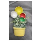 Vintage wall pocket measuring spoon set