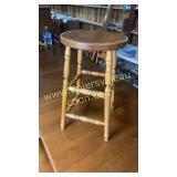 Oak stool