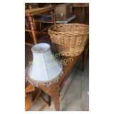 Basket and lamp shade