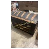 Antique dome top trunk