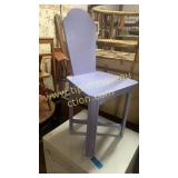 Purple side chair