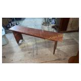 Pine bench