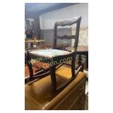 Mahogany sewing rocker