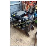 Homelite generator on heavy industrial cart