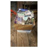 Box of books on cassette