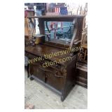 Antique pale sideboard