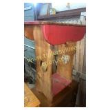 Country style side table