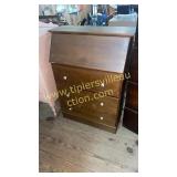 Small drop front writing desk