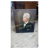 Antique oil on canvas portrait