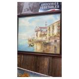 Gondola painting on canvas