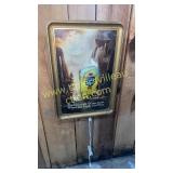 Lighted Old Style beer sign