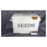 Metal seed bin