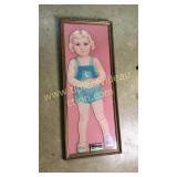 Vintage 1959 Whitman publishing life size