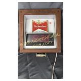 Budweiser bar clock works