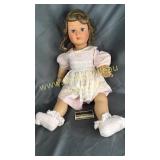 Vintage Italian doll marked cares