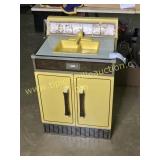 Large scale vintage kids sears kitchen sink