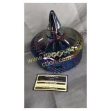 Indiana carnival glass candy dish