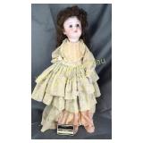 22in porcelain doll vintage dress