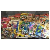 25 comic books- some gold key 1960s-  flintsones,