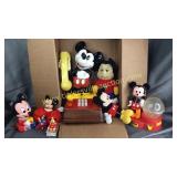 Mickey Mouse vintage phone and other Mickey items