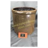 Brown no 2 stoneware crock
