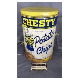 Chesty potato chip can